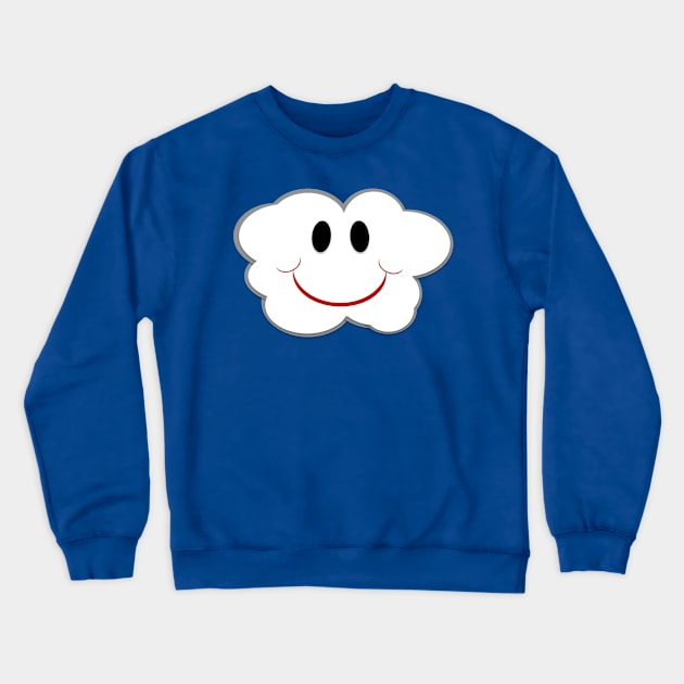 Randall the Cloud Crewneck Sweatshirt by marthstewart